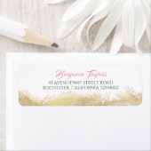 Exotische Farbe des Wassers aus Pampas Gras (Insitu)