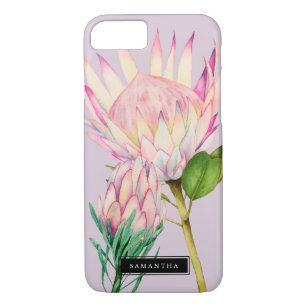 Exotische Farbe Rosa und Lila Wasserfarbe Case-Mate iPhone Hülle