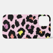 exotische, farbenfrohe Wildleopard-Design handgeze Case-Mate iPhone Hülle (Rückseite (Horizontal))