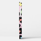 exotische, farbenfrohe Wildleopard-Design handgeze Case-Mate iPhone Hülle (Rückseite / Links)
