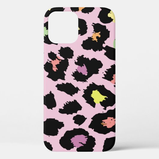 exotische, farbenfrohe Wildleopard-Design handgeze Case-Mate iPhone Hülle (Rückseite)