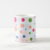 Exotische farbige Punkt Kaffeetasse (Mittel)