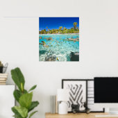Exotische Ferien Poster (Heimbüro)