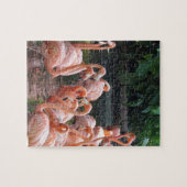 Exotische Flamingos Puzzle (Horizontal)