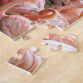 Exotische Flamingos Puzzle (Seite)