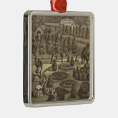 Exotische Gärten u. Kinderzimmer in New-Jersey Silbernes Ornament (Rechts)