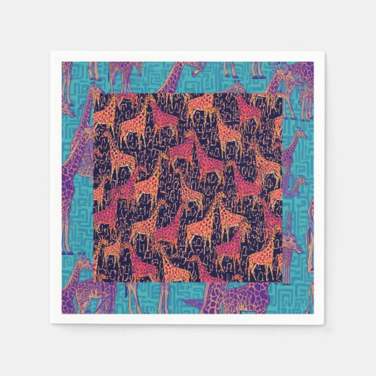 Exotische Gefühle Serviette (Vorderseite)