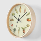 Exotische Gemüseuhr - Ungewöhnliche Veg-Küchenuhr Uhr (Winkel)
