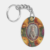 Exotische Geschenke für ihn Ranunculus Schlüsselanhänger (Vorderseite links)