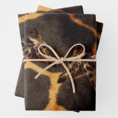 Exotische Giraffen, Geschenkwrap-Set Geschenkpapier Set (Beispiel)