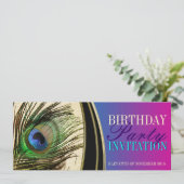 Exotische Goddess-Party Einladungen (Stehend Vorderseite)