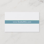 Exotische Haustier-Visitenkarte Visitenkarte (Rückseite)