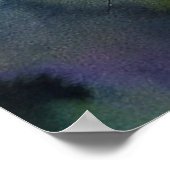 Exotische hawaiianische Blume Poster (Ecke)