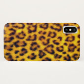 Exotische Imitat-Leopard-Stellen-Tierdruck Case-Mate iPhone Hülle (Rückseite (Horizontal))