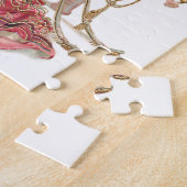 Exotische Jugendstilfrau in Verziertem Kostüm Puzzle (Seite)