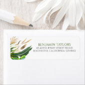 Exotische Jungle Foliage Gold Palm Blätter (Insitu)