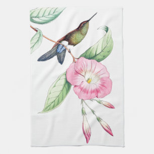 Exotische Kolibri-Vögel Blumen Küchentücher