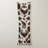 Exotische Kuhdruckkissen Seitenschläferkissen (Vorderseite Vertikal)