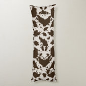 Exotische Kuhdruckkissen Seitenschläferkissen (Rückseite (Vertikal))