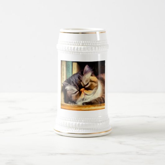 Exotische Kurzhaarkatze Bierglas (Mittel)