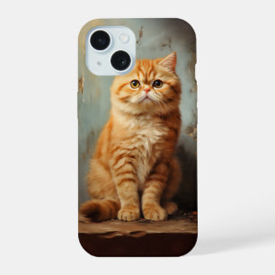 Exotische Kurzhaarkatze iPhone 15 Hülle