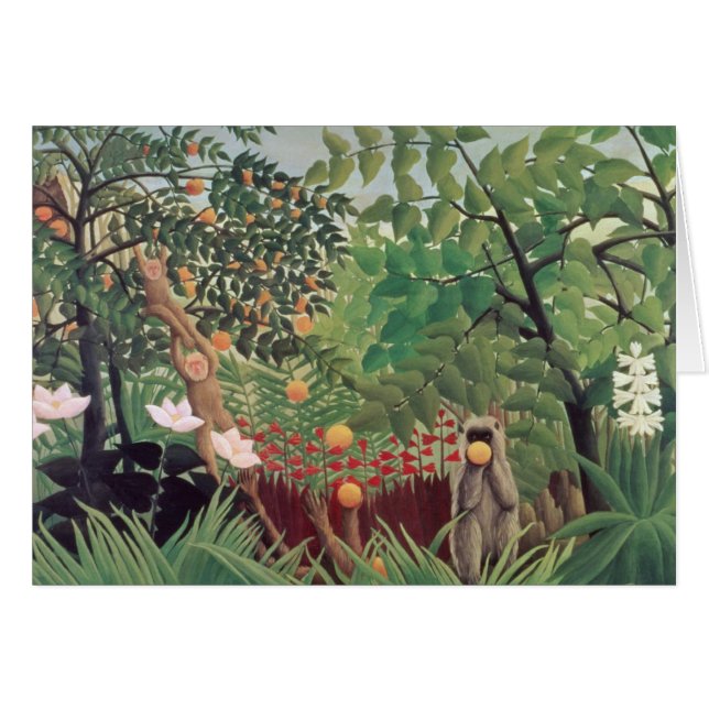 Exotische Landscape, 1910 (Vorderseite (Horizontal))