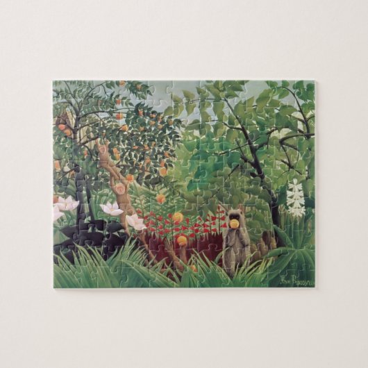 Exotische Landschaft, 1910 Puzzle (Horizontal)