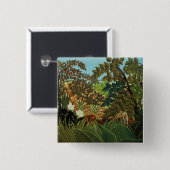 Exotische Landschaft Button (Vorne & Hinten)