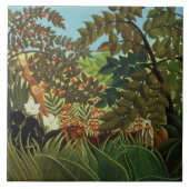 Exotische Landschaft Fliese (Vorderseite)