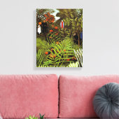 Exotische Landschaft, Gemälde von Henri Rousseau Leinwanddruck (Insitu (Wohnzimmer))