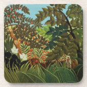 Exotische Landschaft Getränkeuntersetzer (Vorderseite)