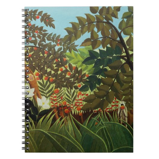 Exotische Landschaft Notizblock (Vorderseite)