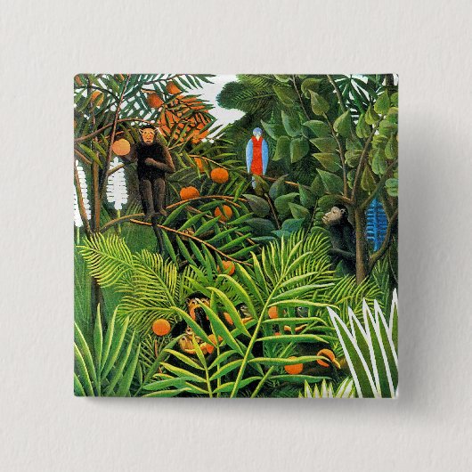 Exotische Landschaft (Paysage Exotique) Button (Vorderseite)