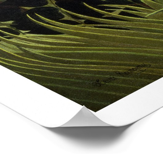 Exotische Landschaft Poster (Ecke)