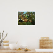 Exotische Landschaft Poster (Küche)