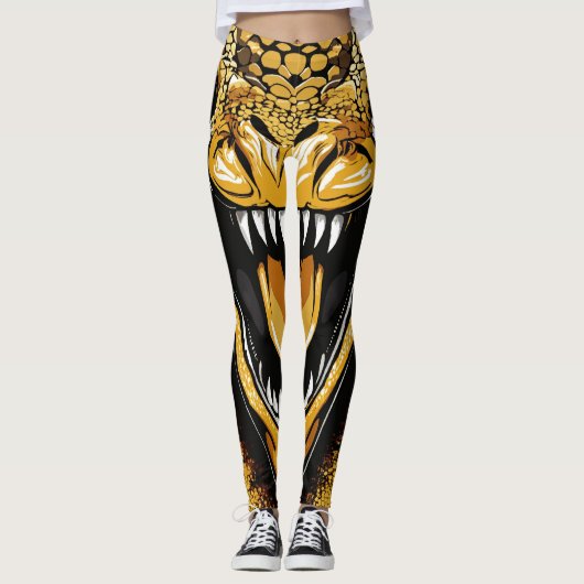 Exotische Leggings (Vorderseite)