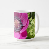 exotische lila Blume, Makro-Foto - Kaffeetasse (VorderseiteRechts)