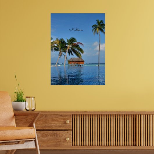 Exotische Malediven Poster (Wohnzimmer 2)