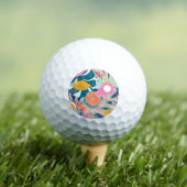 Exotische, moderne Dschungelcollage. Golfball (Insitu T-Shirt)