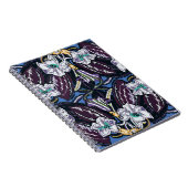 Exotische nahtlose Blume Notizblock (Rechte Seite)