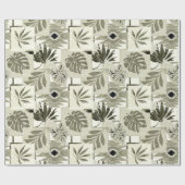 Exotische Ornamente. Geschenkpapier (Flach)