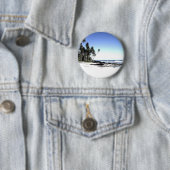 Exotische Palmen & Paradiesstrand Button (Beispiel)