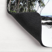 Exotische Palmen & Paradise Strand Mousepad (Ecke)