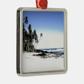 Exotische Palmen & Paradise Strand Ornament Aus Metall (Rechts)