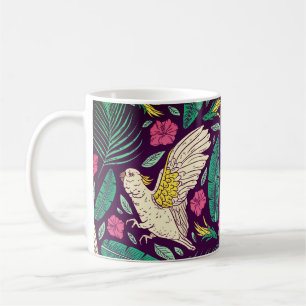 Exotische Paradiesvögel Kaffeetasse