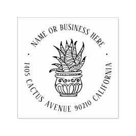 Exotische Pflanze Garten Individuelle Name Rücksen Permastempel