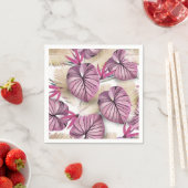 Exotische Pflanze Serviette (Beispiel)