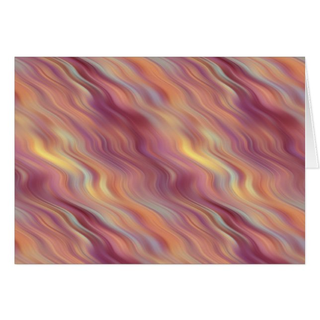 Exotische Plumeria Wavy Textur (Vorderseite (Horizontal))