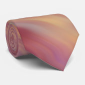 Exotische Plumeria Wavy Textur Krawatte (Gerollt)