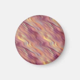 Exotische Plumeria Wavy Textur Magnet